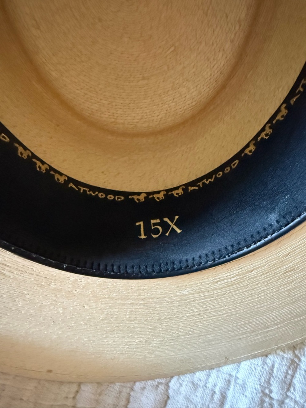 Atwood wide brim straw hat - Picture 7 of 9